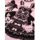 Mademoiselle Pearl Sanrio Kuromi Cape Blouse and Uneven Hem JSK(Reservation/Full Payment Without Shipping)